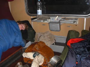 Schlafwaggon nach Belgrad