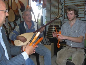 Jamming around!