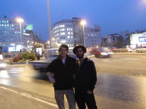 Marcus & Miguel auf den Strassen Belgrads
